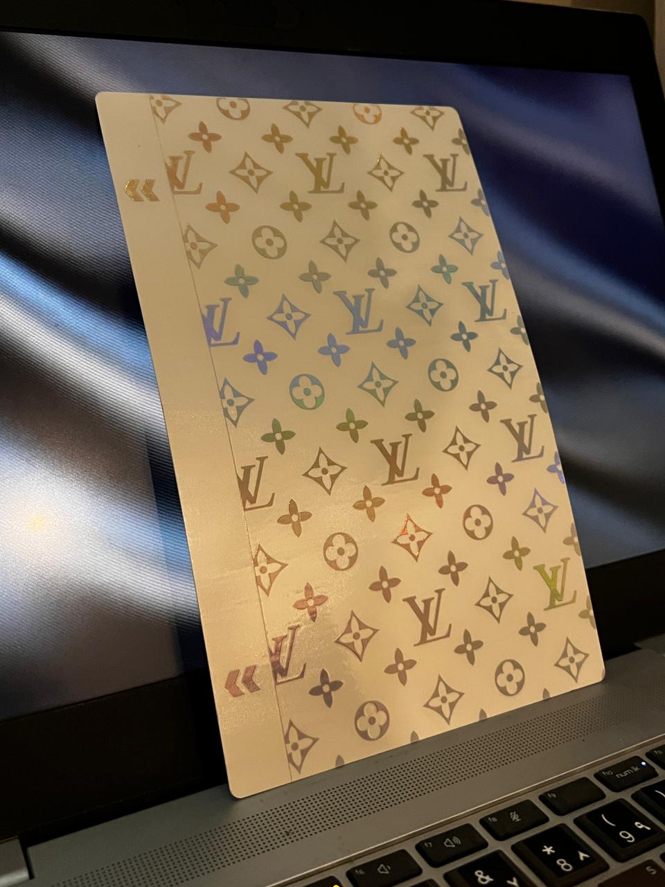 LV Monogram Transparent Phone Skin